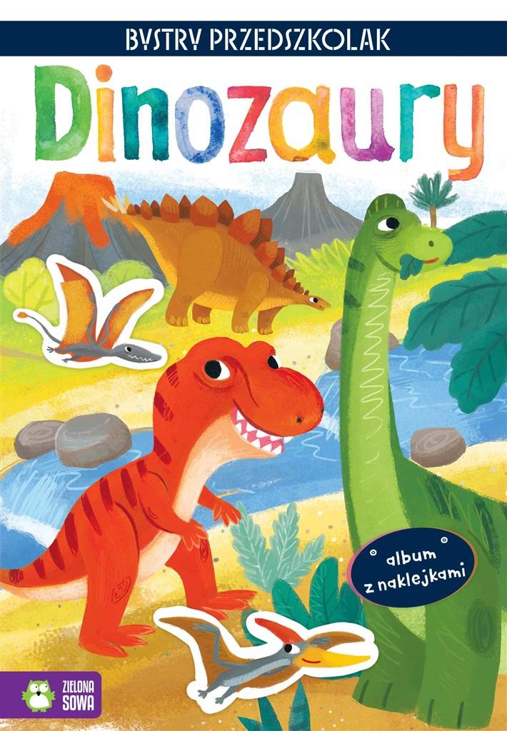 Książka - Bystry przedszkolak. Dinozaury