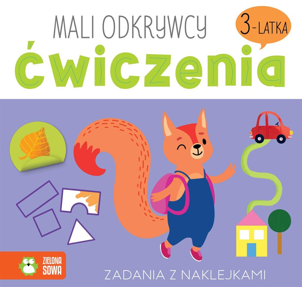 Książka - Mali odkrywcy. Ćwiczenia 3-latka