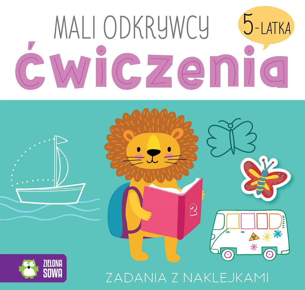 Książka - Mali odkrywcy. Ćwiczenia 5-latka