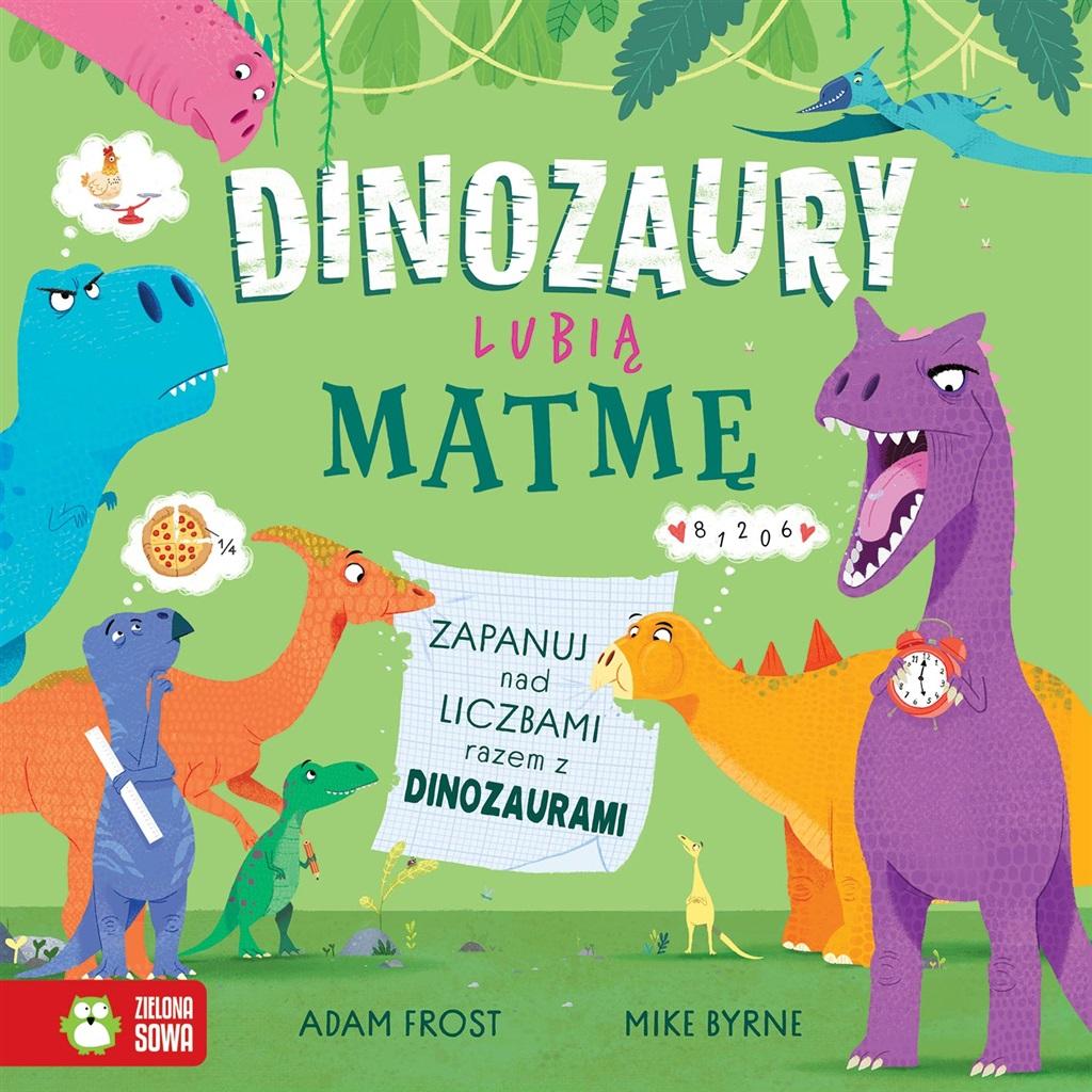 Książka - Dinozaury lubią matmę