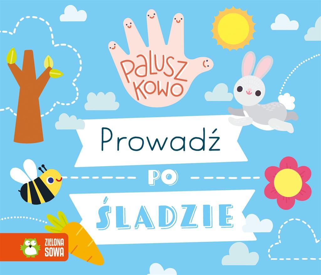 Książka - Paluszkowo. Prowadź po śladzie