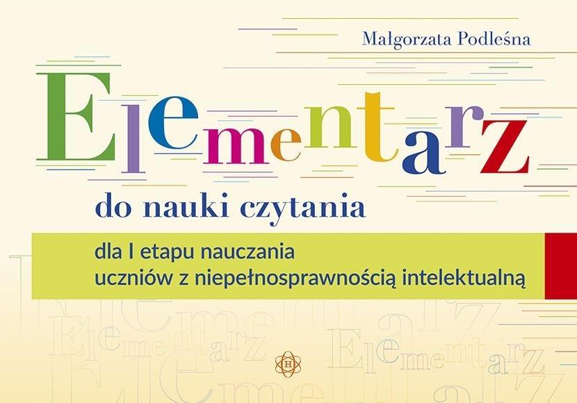 Książka - Elementarz do nauki czytania w.2022