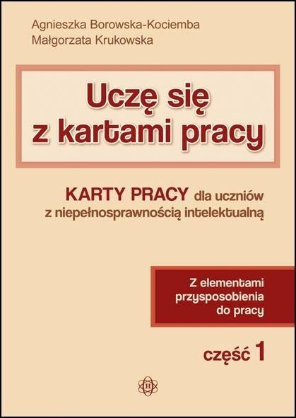 Książka - Uczę się z kartami pracy cz.1 w.2022