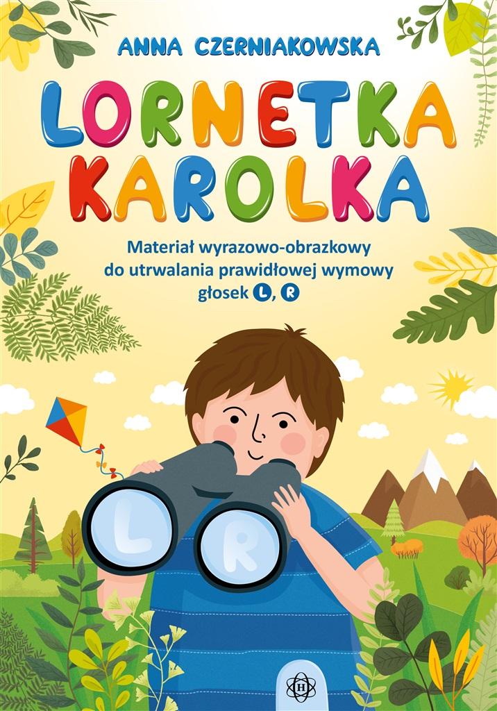 Książka - Lornetka Karolka. Materiał wyrazowo-obrazkowy