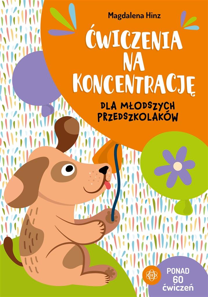 Książka - Ćwiczenia na koncentrację dla młodszych...