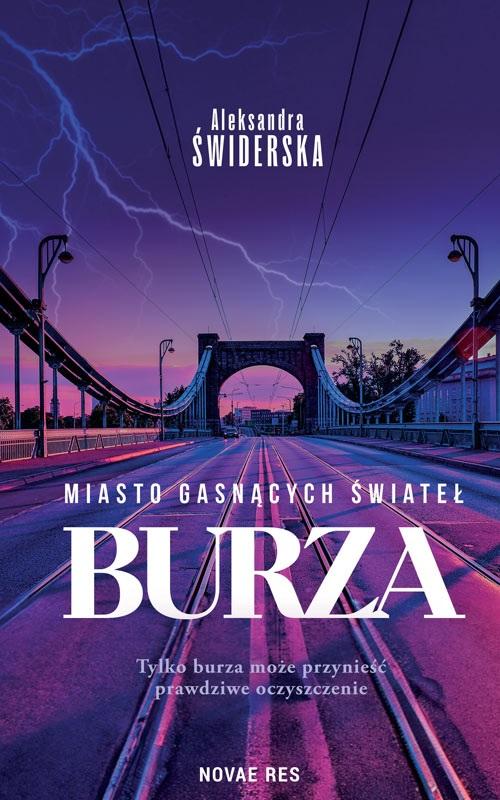 Książka - Miasto Gasnących Świateł. Burza