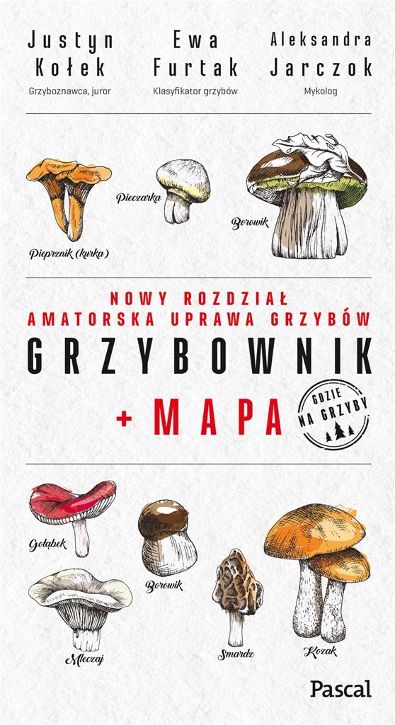 Książka - Grzybownik+mapa