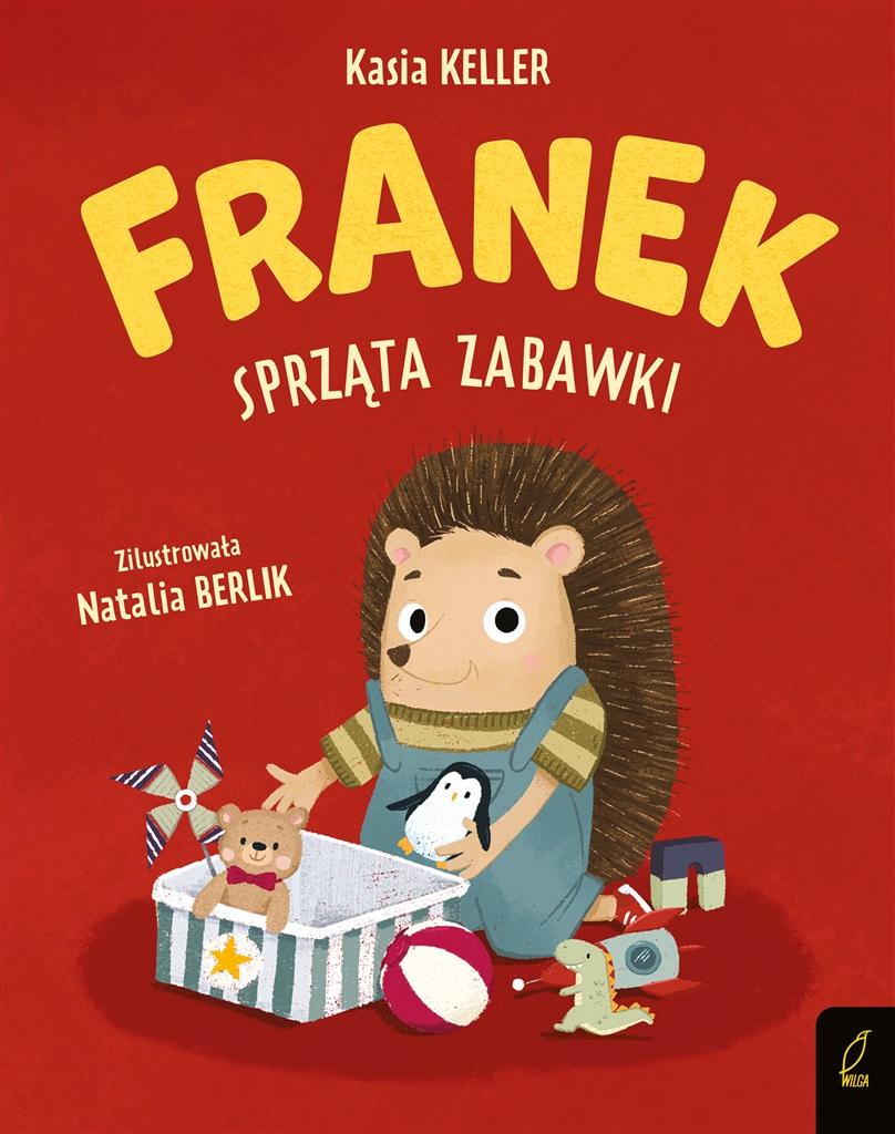 Książka - Franek sprząta zabawki