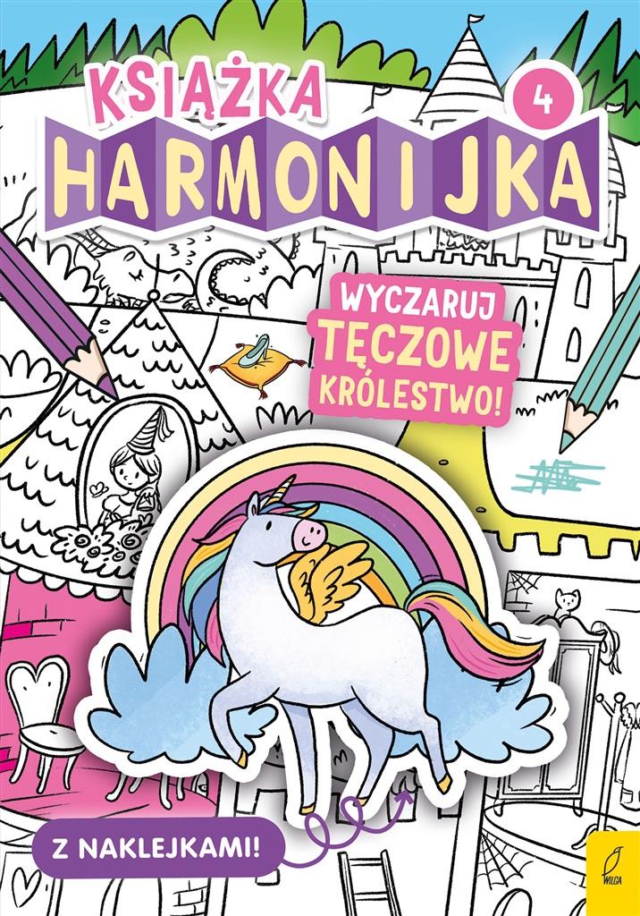 Wyczaruj tęczowe królestwo. Książka harmonijka. Część 4