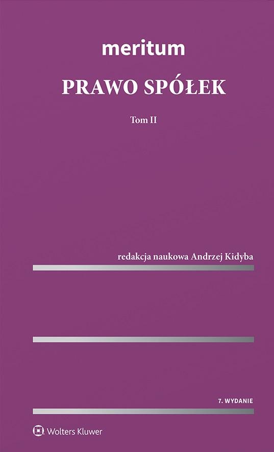 Książka - Meritum Prawo spółek T.1-2
