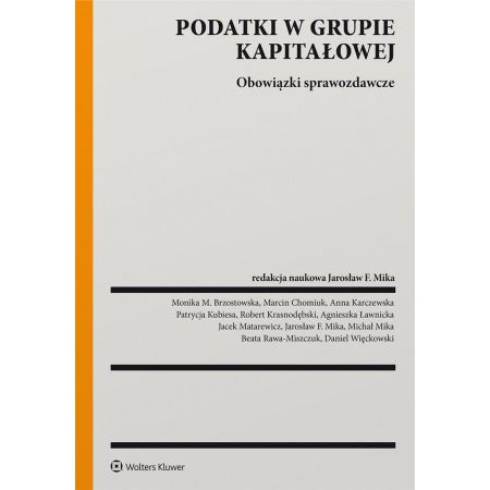 Podatki w grupie kapitałowej. Obowiązki sprawozdawcze