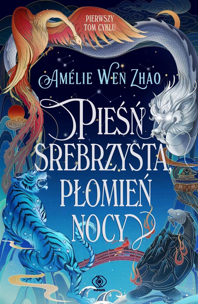 Pieśń srebrzysta, płomień nocy (barwione brzegi)