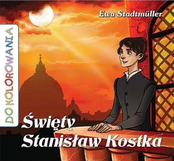 Książka - Święty Stanisław Kostka - kolorowanka