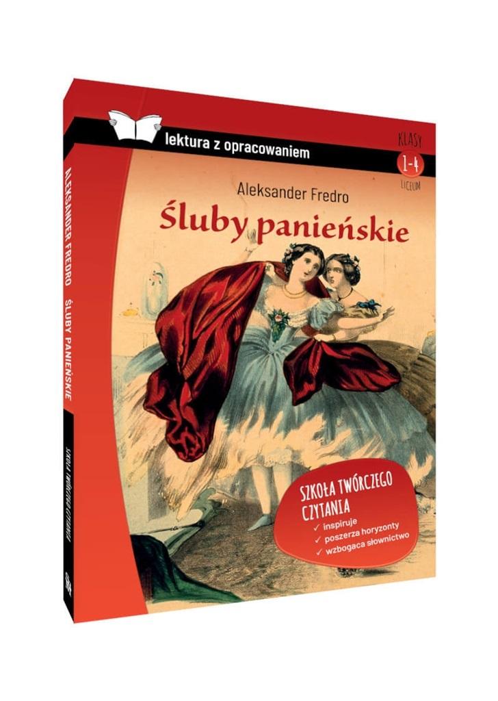 Książka - Śluby panieńskie. Z opracowaniem TW