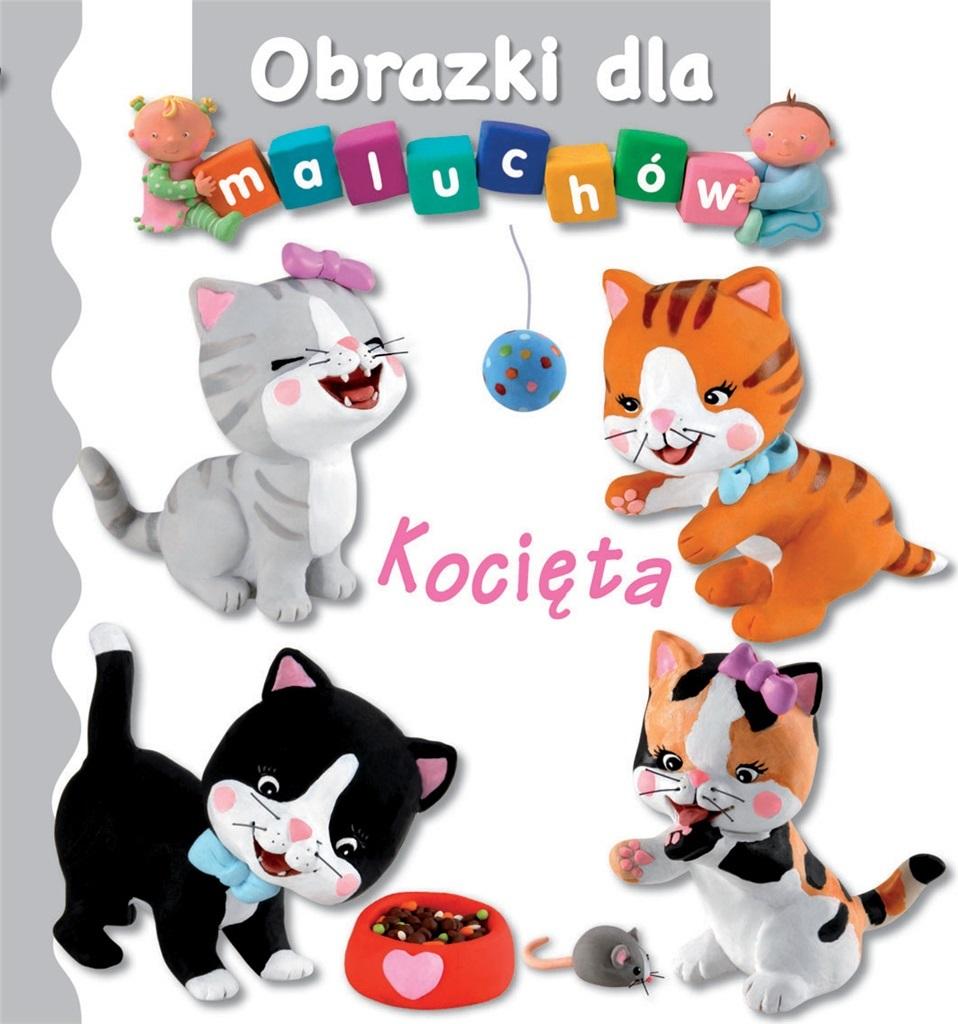 Książka - Obrazki dla maluchów - Kocięta