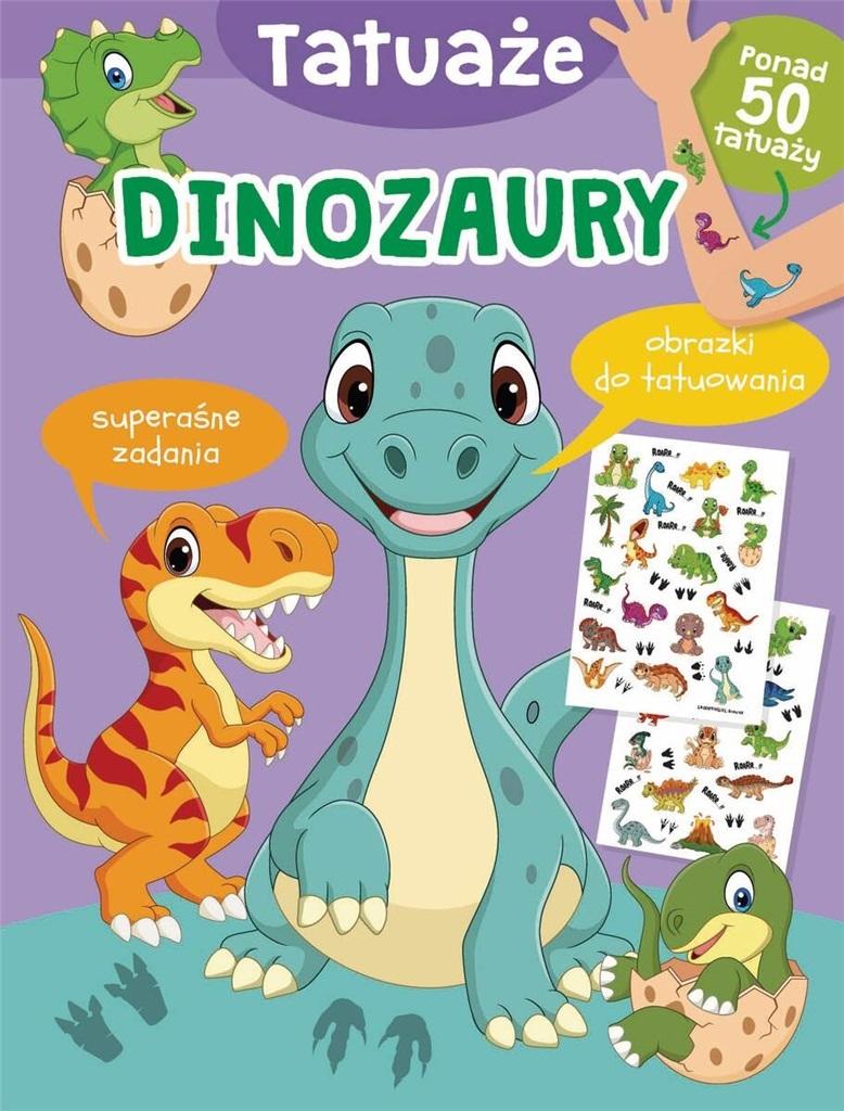 Książka - Tatuaże. Dinozaury