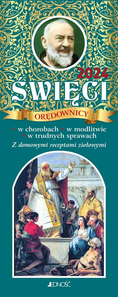 Książka - Święci orędownicy w chorobach, w modlitwie..