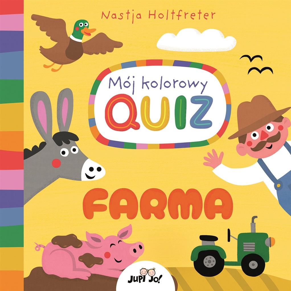 Książka - Mój kolorowy quiz. Farma