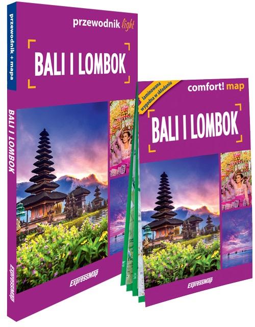 Książka - Bali i Lombok light: przewodnik + mapa