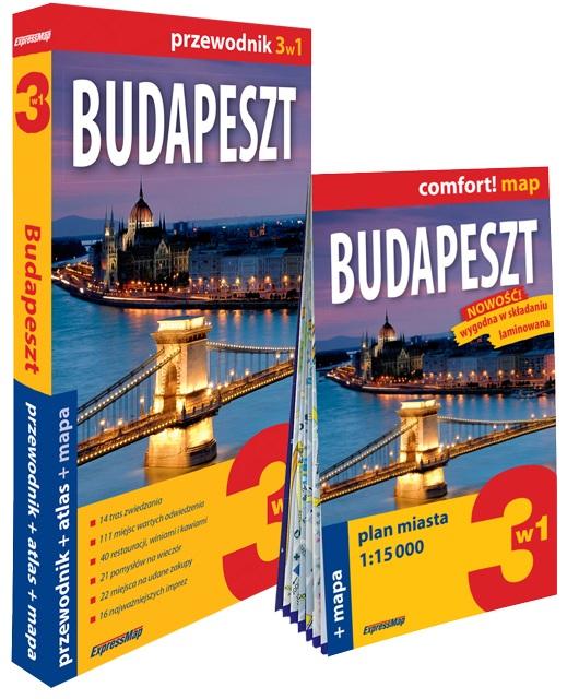 Książka - Comfort! map Budapeszt 3w1