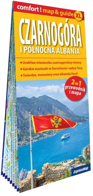 Książka - Comfort! map&guide Czarnogóra i Północna Albania