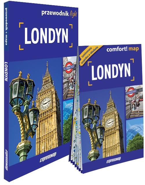Książka - Londyn light: przewodnik + mapa