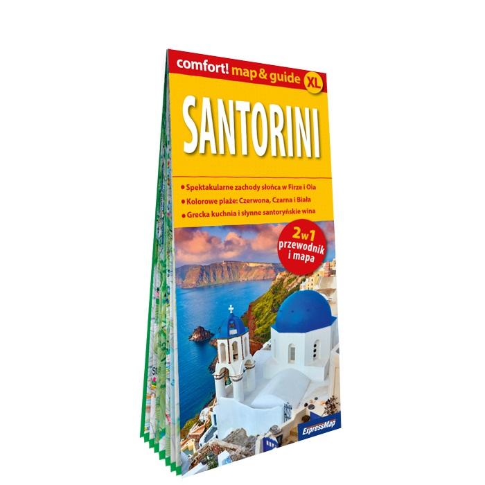 Książka - Comfort! map&guide Xl Santorini