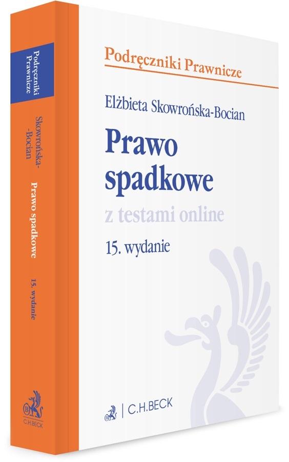 Książka - Prawo spadkowe z testami online