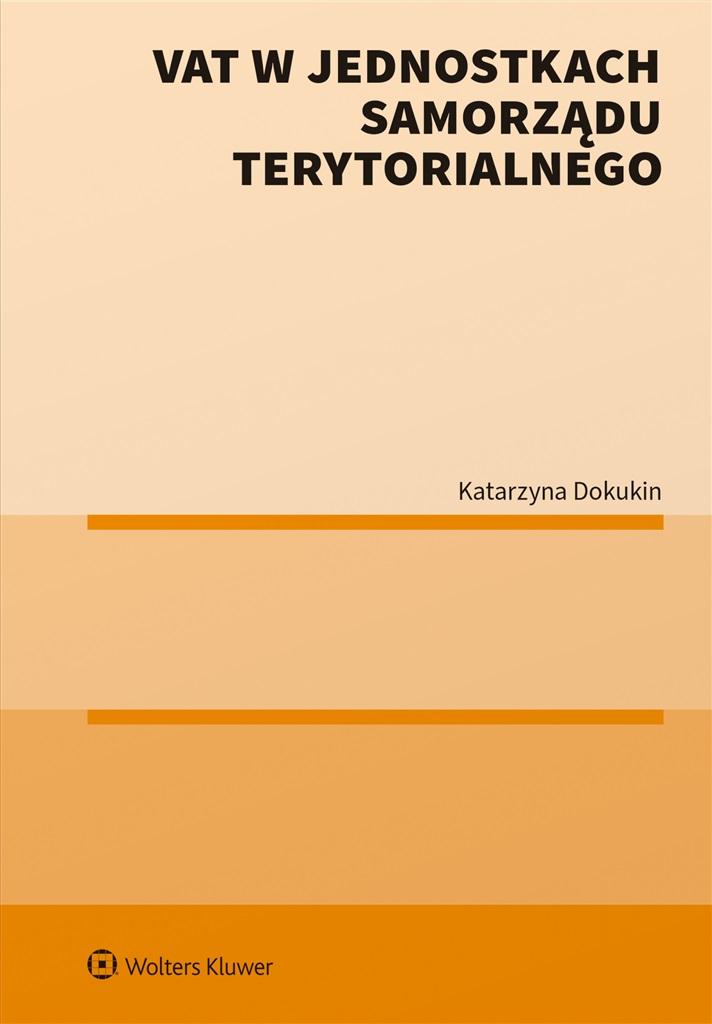Książka - VAT w jednostkach samorządu terytorialnego