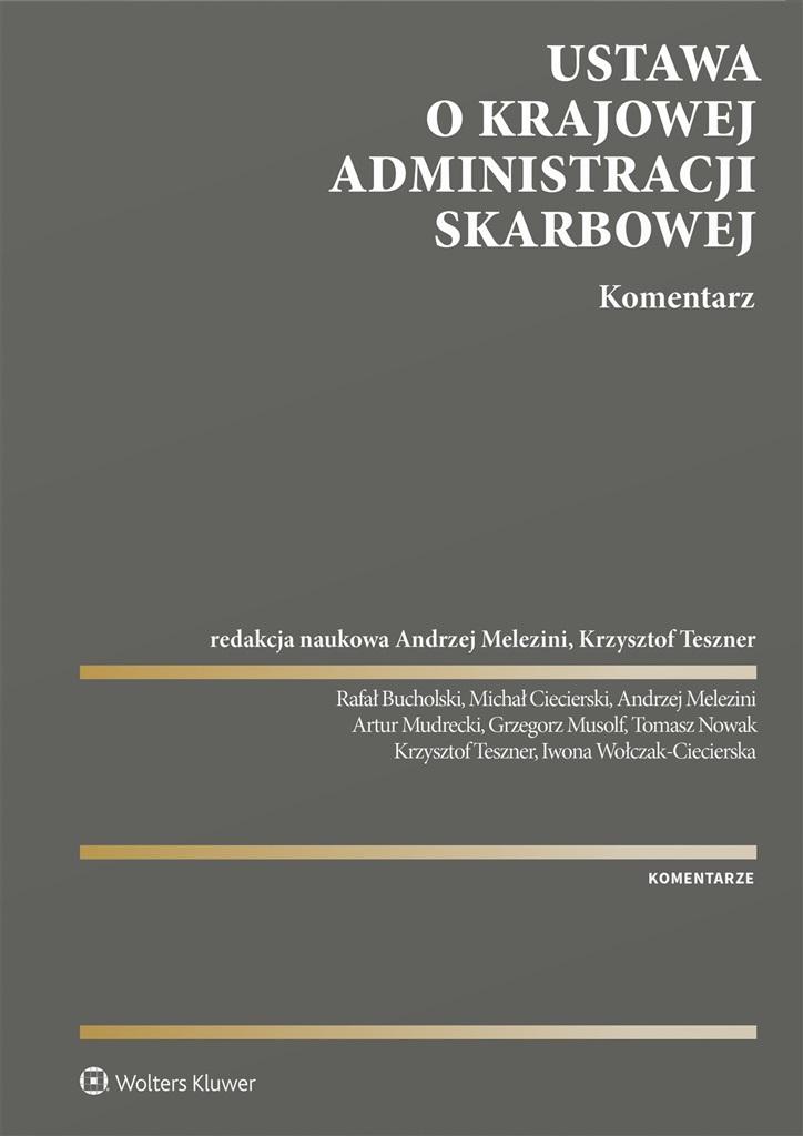 Książka - Ustawa o Krajowej Administracji Skarbowej