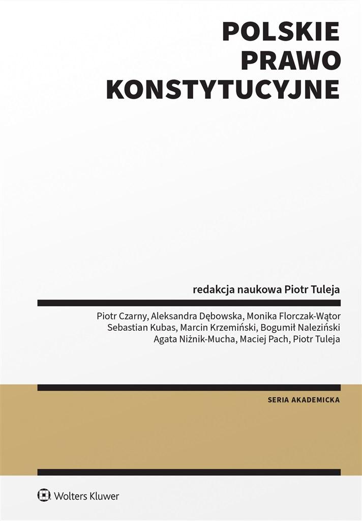 Książka - Polskie prawo konstytucyjne w.1