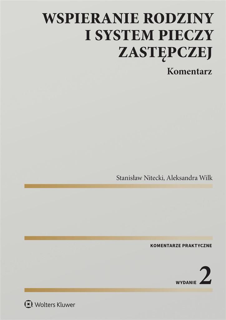 Książka - Wspieranie rodziny i system pieczy zastępczej