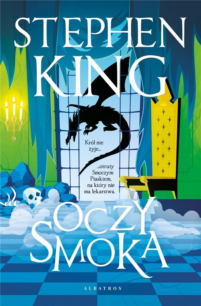 Książka - Oczy smoka (ilustrowane brzegi)