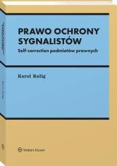 Książka - Prawo ochrony sygnalistów