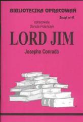 Książka - Lord Jim. Biblioteczka opracowań. Nr 041