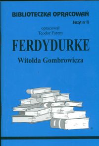 Książka - Biblioteczka opracowań nr 011 Ferdydurke