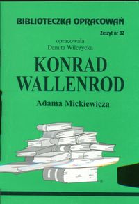 Książka - Biblioteczka opracowań nr 032 Konrad Wallenrod