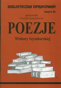 Książka - Biblioteczka opracowań nr 050 Poezje Szymborskiej