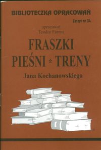 Książka - Biblioteczka opracowań nr 034 Fraszki ......