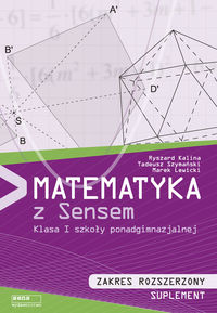 Książka - Matematyka LO 1 podr ZR suplement SENS