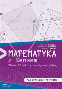 Książka - Matematyka LO 2 podr. ZR SENS