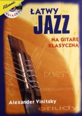 Książka - Łatwy jazz na gitarę klasyczną + CD