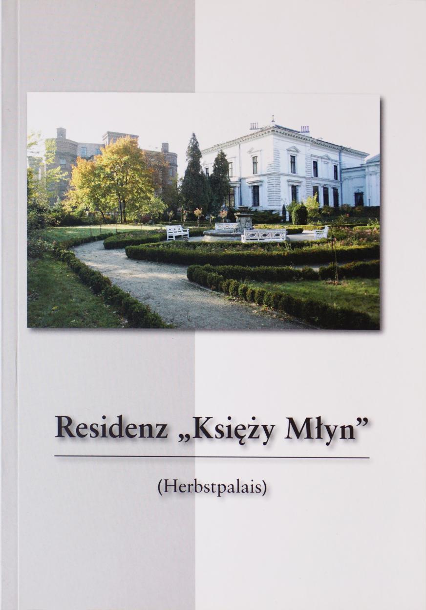 Książka - Rezydencja Księży Młyn w.niemiecka