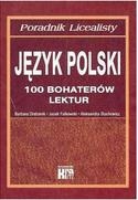 Książka - Poradnik LO J. polski - 100 bohaterów lit.  KRAM