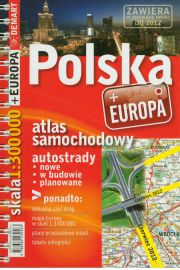 Książka - Polska atlas samochodowy 1:300 000