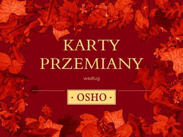 Książka - Karty Przemiany według OSHO