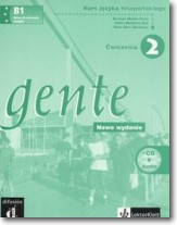 Książka - Gente 2 B1 Ćwiczenia +CD