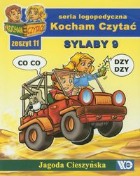 Książka - Kocham czytać Zeszyt 11 Sylaby 9 (C, DZ)