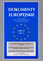 Książka - Dokumenty europejskie Tom 6 część 2