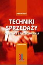 TECHNIKI SPRZEDAŻY O SZTUCE SPRZEDAWANIA WYD.3